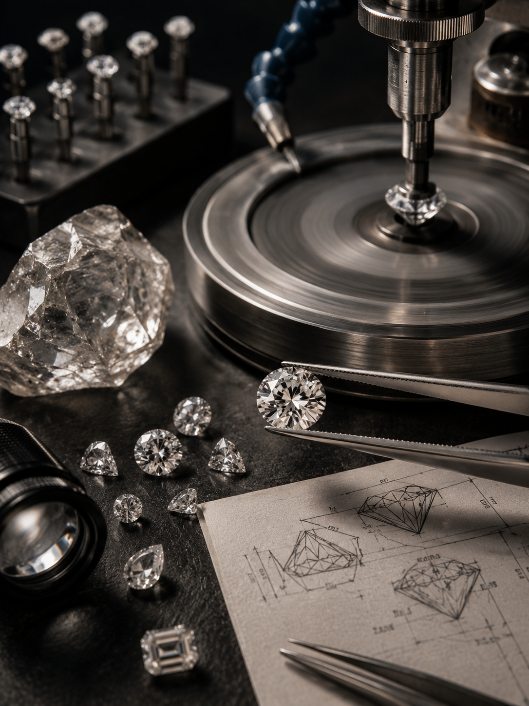 Diamond cutting workshop